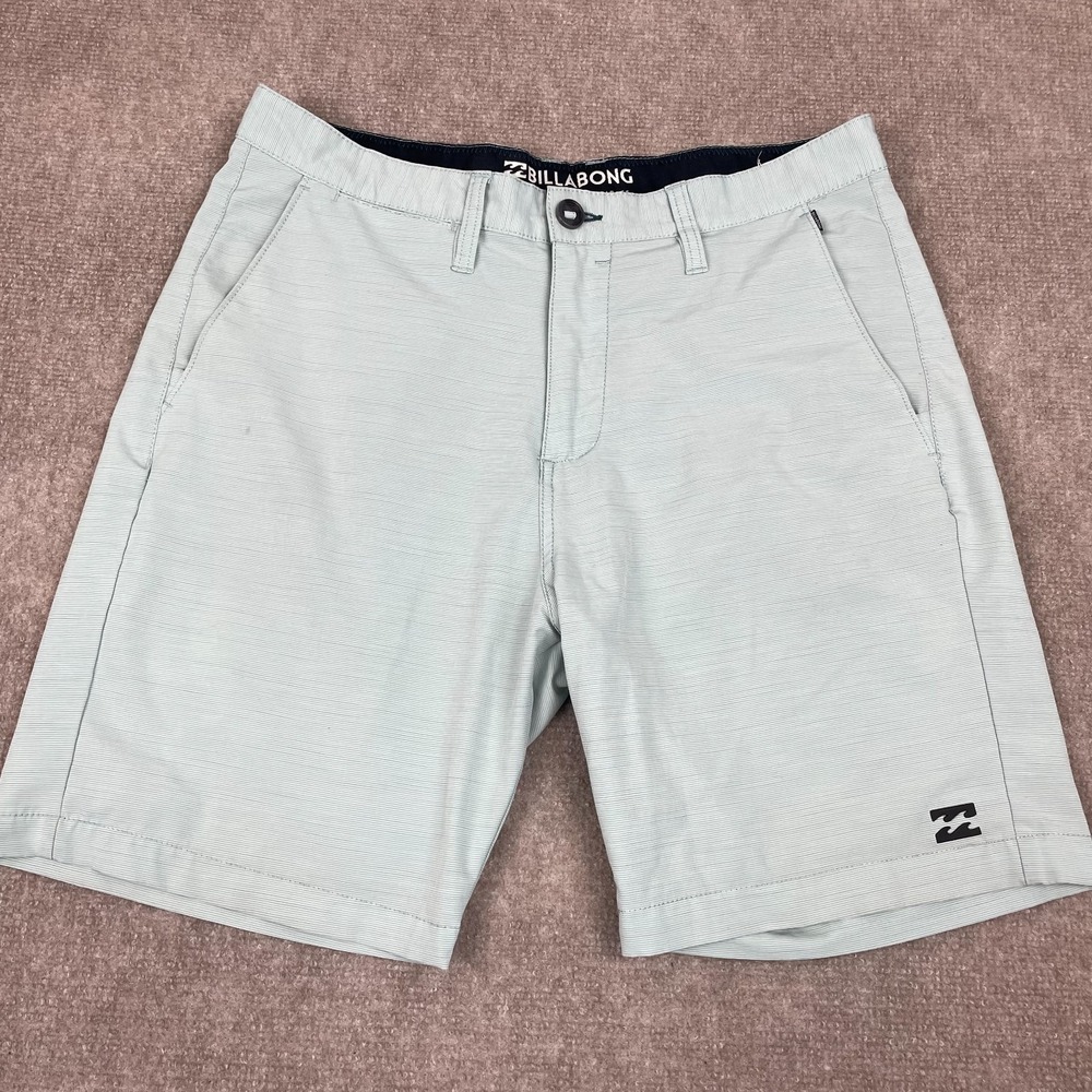 Billabong Crossfire Submersible Hybrid Shorts Mens 32 Blue Stretch Quick Drying